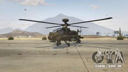 AH-64D Longbow Apache para GTA 5