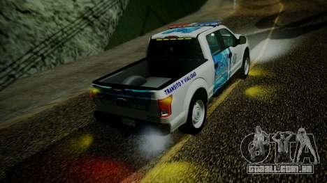 Ford F-150 2015 Transito Vial para GTA San Andreas