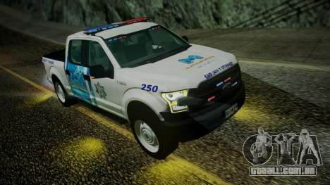 Ford F-150 2015 Transito Vial para GTA San Andreas