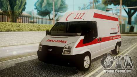 Ford Transit Jumbo Ambulance para GTA San Andreas