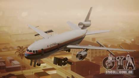 DC-10-10 United Airlines (80s Livery) para GTA San Andreas