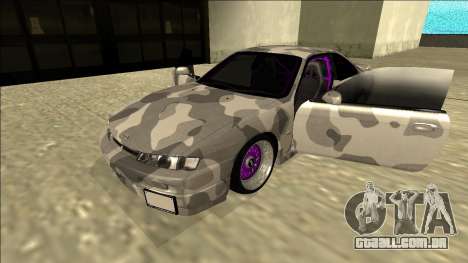 Nissan Silvia S14 Army Drift para GTA San Andreas