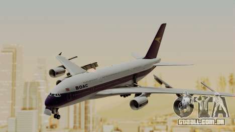 Airbus A380-800 British Overseas Airways Corp. para GTA San Andreas