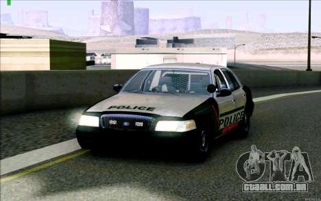 Weathersfield Police Crown Victoria para GTA San Andreas