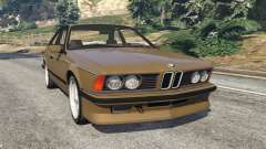 BMW M635 CSI (E24) 1986 para GTA 5