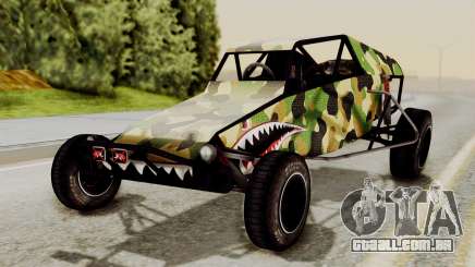 Buggy Camo Shark Mouth para GTA San Andreas