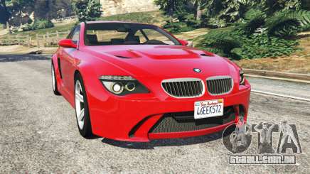 BMW M6 (E63) WideBody v0.1 [red] para GTA 5