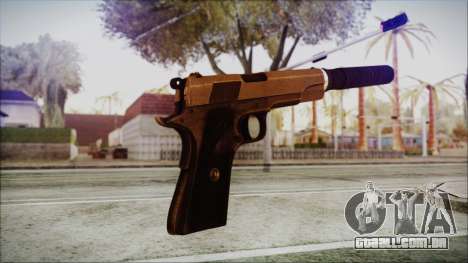 Original Colt 45 Silenced HD para GTA San Andreas