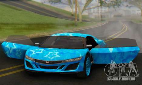 Dinka Jester (GTA V) Blue Star Edition para GTA San Andreas