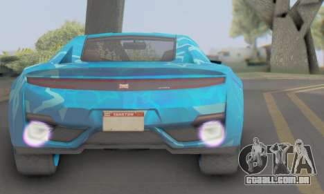 Dinka Jester (GTA V) Blue Star Edition para GTA San Andreas