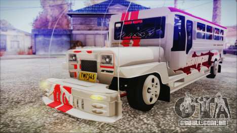 Hataw Motor Works Jeepney para GTA San Andreas