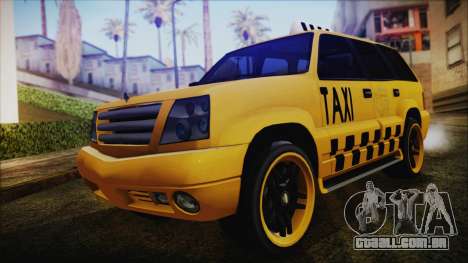Albany Cavalcade Taxi (Hotwheel Cast Style) para GTA San Andreas