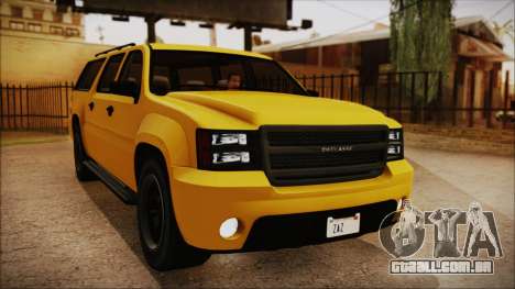 GTA 5 Declasse Granger IVF para GTA San Andreas