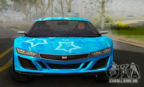 Dinka Jester (GTA V) Blue Star Edition para GTA San Andreas