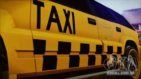Albany Cavalcade Taxi (Hotwheel Cast Style) para GTA San Andreas