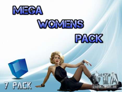 Womens Mega Pack by 7 Pack para GTA San Andreas