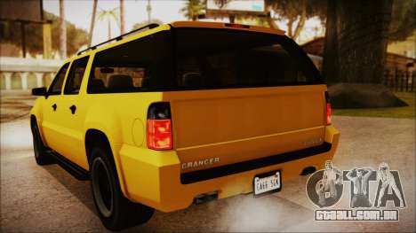 GTA 5 Declasse Granger IVF para GTA San Andreas