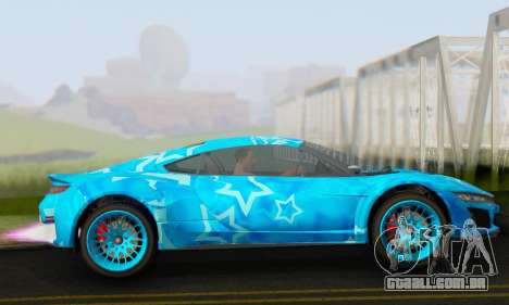 Dinka Jester (GTA V) Blue Star Edition para GTA San Andreas