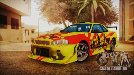 Nissan Skyline Street Racing Syndicate para GTA San Andreas