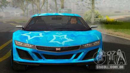 Dinka Jester (GTA V) Blue Star Edition para GTA San Andreas