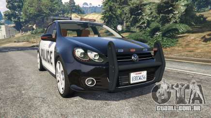 Volkswagen Golf Mk6 Police para GTA 5