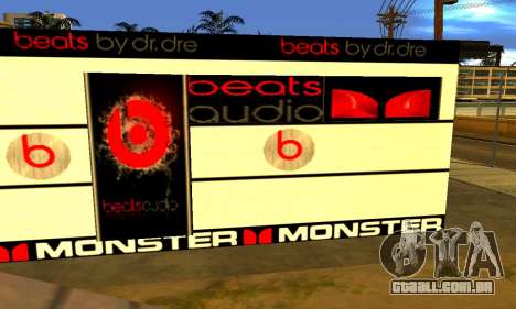 Monster Beats Studio by 7 Pack para GTA San Andreas