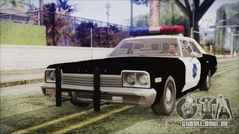 Dodge Monaco 1974 SFPD IVF para GTA San Andreas