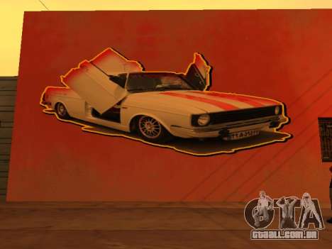 Peykan Wall Graffiti para GTA San Andreas