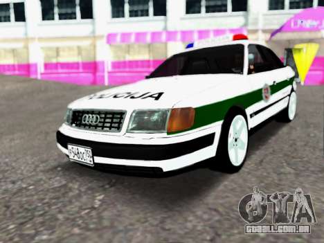 Audi 100 C4 1995 Police para GTA San Andreas