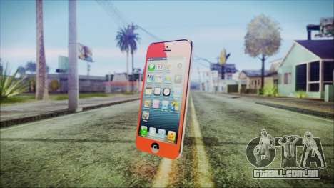 iPhone 5 Red para GTA San Andreas