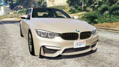 BMW M4 2015 v1.1 para GTA 5