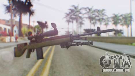 ARMA2 M14 Dmr Sniper para GTA San Andreas