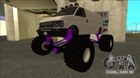 GTA 5 Vapid Speedo Monster Truck para GTA San Andreas