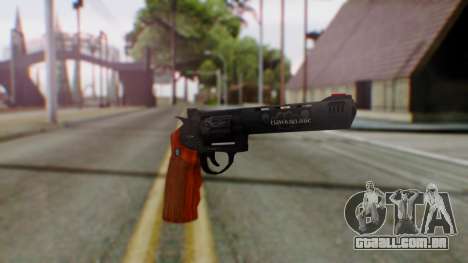 GTA 5 Bodyguard Revolver para GTA San Andreas