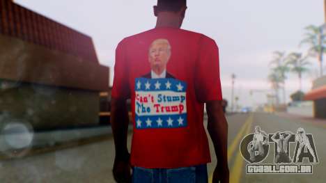 Trump for President T-Shirt para GTA San Andreas