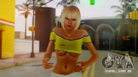 Carpgirl Dressed para GTA San Andreas