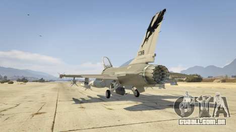 F-16C Fighting Falcon para GTA 5