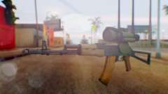 Arma OA AK-47 Night Scope para GTA San Andreas