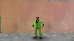 Terno verde para Tommy para GTA Vice City