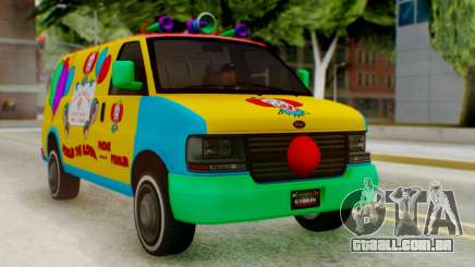 GTA 5 Vapid Clown Van para GTA San Andreas