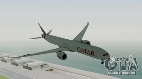 Boeing 777-9x Qatar Airways para GTA San Andreas