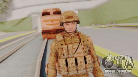 US Army Multicam Soldier from Alpha Protocol para GTA San Andreas
