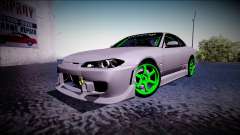 Nissan Silvia S15 Drift Monster Energy para GTA San Andreas