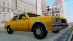 Taxi Version of LV Police Cruiser para GTA San Andreas