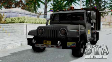 Jeep con Estacas Stylo Colombia para GTA San Andreas