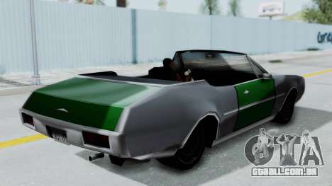 Clover Cabrio para GTA San Andreas