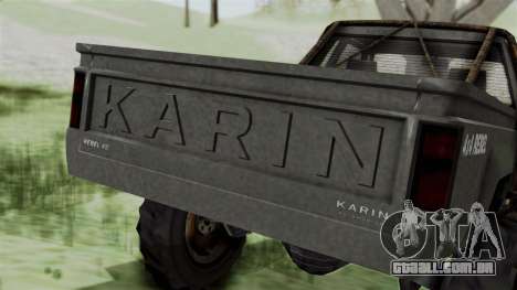 GTA 5 Karin Rebel 4x4 Worn IVF para GTA San Andreas