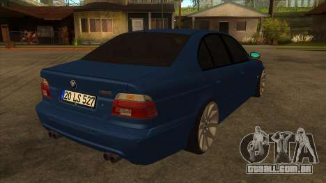 BMW M5 e39 para GTA San Andreas