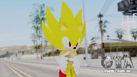 Super Sonic The Hedgehog 2006 para GTA San Andreas