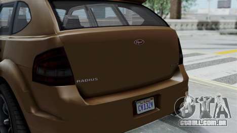 GTA 5 Vapid Radius para GTA San Andreas